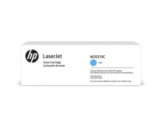 Toner HP 415XH LaserJet (W2031XC) cyan