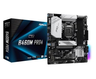 Płyta ASRock B460M Pro4 /B460/DDR4/SATA3/M.2/USB3.1/PCIe3.0/s.1200/mATX