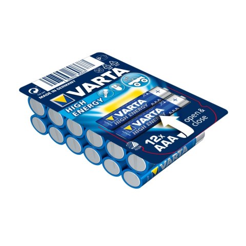 BATERIE ALKALICZNE VARTA R3 (AAA) LONGLIFE POWER 12szt