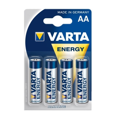 BATERIE ALKALICZNE VARTA R6 (AA) ENERGY 4szt