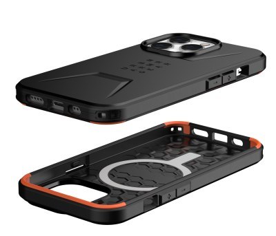 UAG Civilian - obudowa ochronna do iPhone 13 Pro kompatybilna z MagSafe (czarna)