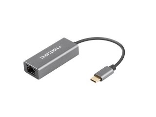 Karta sieciowa Natec Cricket USB-C 3.1 -> RJ-45 1Gb na kablu