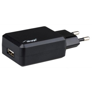 Ładowarka sieciowa Akyga AK-CH-06 240V 1xUSB 2100mA czarna