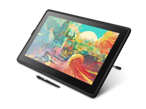 Wacom Cintiq 22 - tablet ekranowy do profesjonalnych zastosowań graficznych, piórko Pro Pen 2, rozdzielczość Full HD