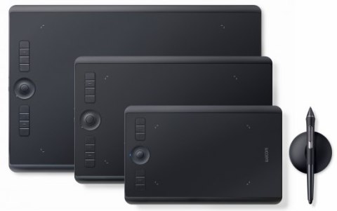 Wacom Intuos Pro L Paper - tablet graficzny do profesjonalnych zastosowań, piórko ProPen 2 z 8192 poziomami nacisku i 60 pozioma