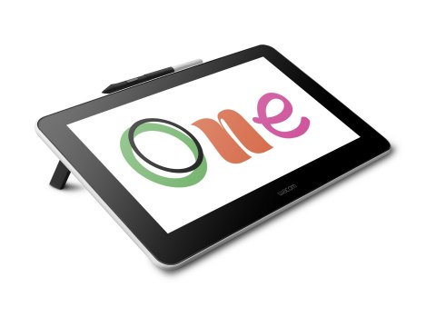 Wacom One 13 - tablet z ekranem 13" Full HD, piórko Wacom One Pen z 4096 poziomami nacisku, współpraca z Android