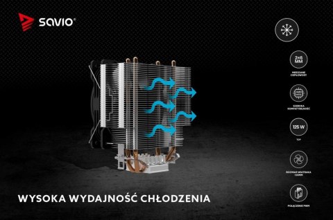 Savio Chłodzenie procesora CPU Frost