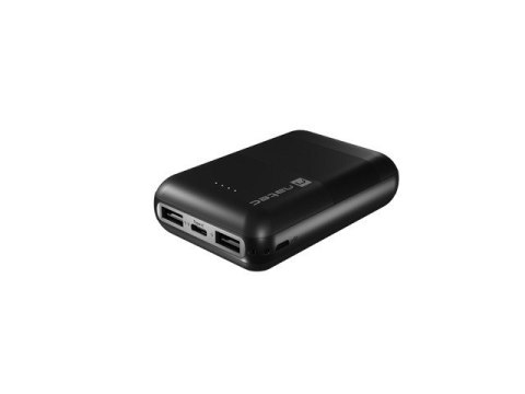 Natec Powerbank Trevi Compact 10000mAh 2x USB + USB-C Czarny