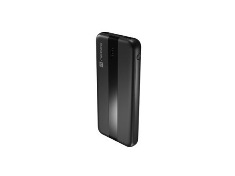 Natec Powerbank Trevi Slim 10000mAh 2x USB-A + USB-C Czarny