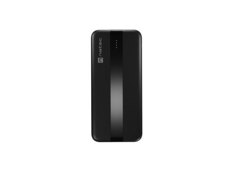 Natec Powerbank Trevi Slim Q 10000mAh 2x USB QC 3.0 + 1x USB-C PD Czarny