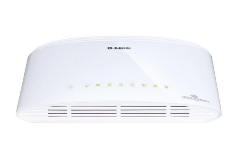Switch niezarządzalny D-Link DGS-1008D/E L2 8x1000Mbit (RJ45) Desktop/Wall NO FAN