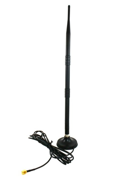 Savio Dookólna antena WiFi 12dBI 41CM RP-SMA PODS, AK-05