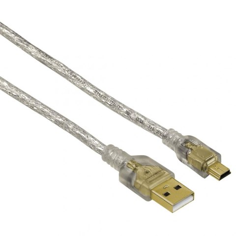 Kabel USB 2.0 Hama USB A (M) - mini USB B (M) 0,75m