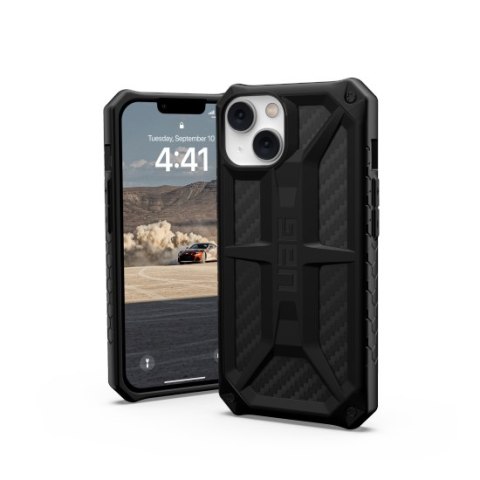 UAG Monarch - obudowa ochronna do iPhone 13/14 (carbon fiber) [mto]