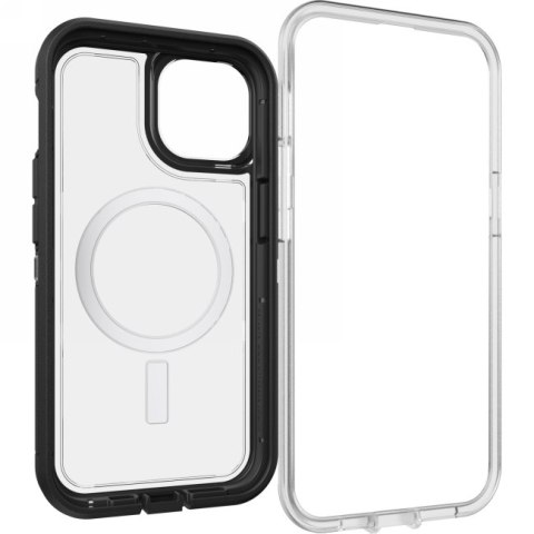 OtterBox Defender XT - obudowa ochronna do iPhone 14 kompatybilna z MagSafe (clear black)