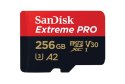 SanDisk Karta Extreme Pro microSDXC 256GB 200/140 MB/s A2 U3