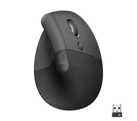 Mysz bezprzewodowa Logitech MX leworęczna pionowa-ergonomiczna optyczna czarna