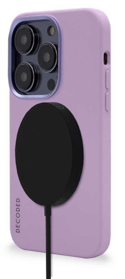 Decoded - silikonowa obudowa ochronna do iPhone 14 Pro kompatybilna z MagSafe (lavender) [eol]
