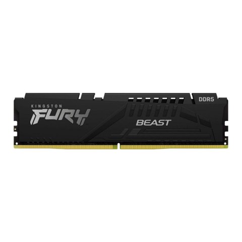 Pamięć DDR5 Kingston FURY Beast 8GB (1x8GB) 4800MHz CL38 1,1V Czarna