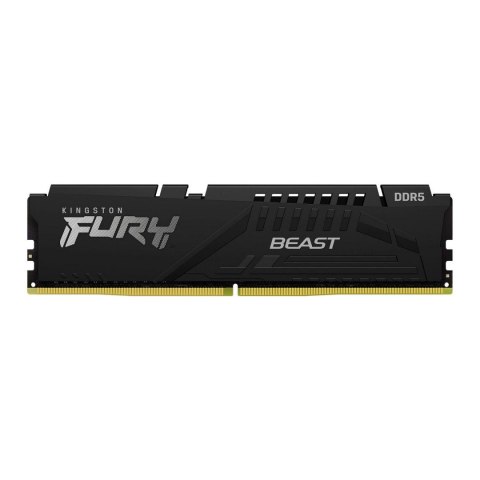 Pamięć DDR5 Kingston FURY Beast 8GB (1x8GB) 5600MHz CL40 1,25V Czarna