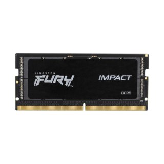 Pamięć SODIMM DDR5 Kingston FURY Impact 32GB (1x32GB) 4800MHz CL38 1,1V Czarna