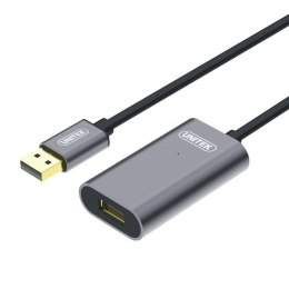 Unitek Przedłużacz USB 2.0 20m AM-AF, Premium, Y-274