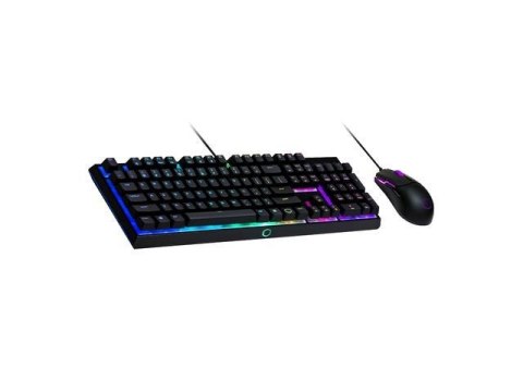 Zestaw przewodowy klawiatura + mysz Cooler Master MS110 Gaming czarny