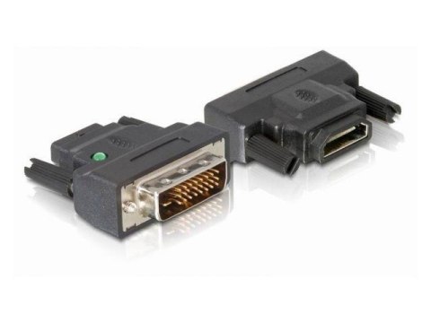 Adapter Delock HDMI(F) -> DVI-D(M) black