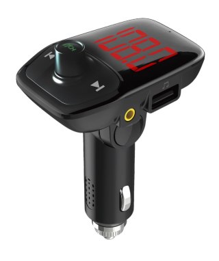 Transmiter FM Vakoss TC-B569K Bluetooth, USB 2.4A