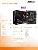 ASRock Płyta główna X670E PG LIGHTNING AM5 4DDR5 HDMI/DP EATX