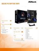 ASRock Płyta główna B650E PG Riptide WiFi AM5 4DDR5 HDMI M.2 EATX