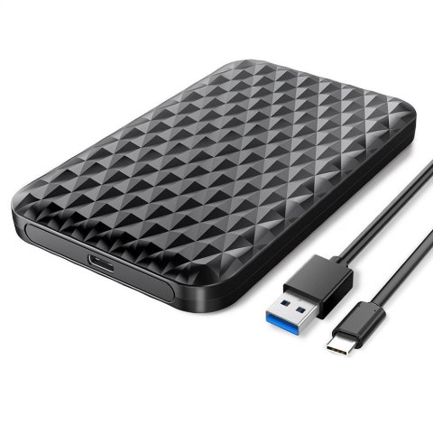 Obudowa na dysk Orico 2520C3-BK-EP HDD/SSD 2,5", USB-C 3.1, 5Gbps