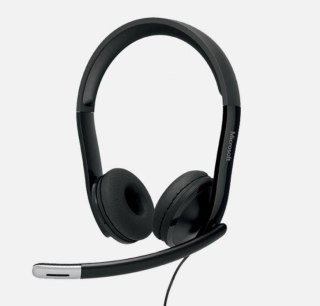 Słuchawki z mikrofonem Microsoft Modern USB-C Headset Czarne