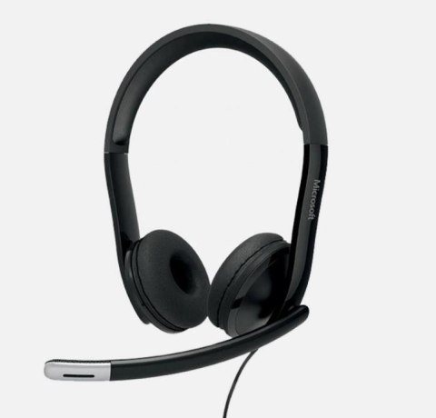 Słuchawki z mikrofonem Microsoft Modern USB-C Headset Czarne