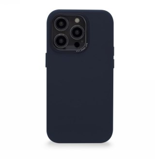 Decoded - skórzana obudowa  do iPhone 14 Pro kompatybilna z MagSafe (steel blue)