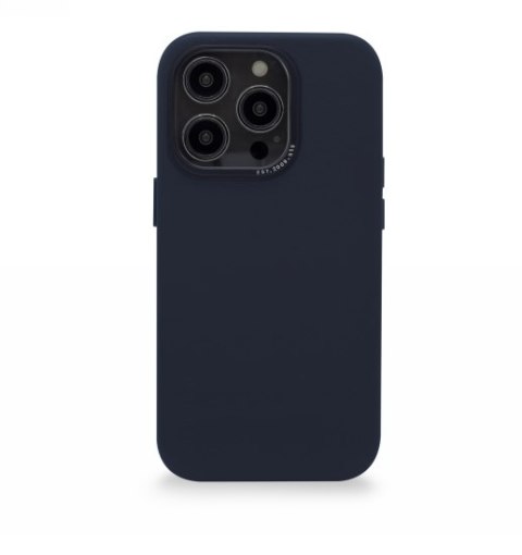 Decoded - skórzana obudowa  do iPhone 14 Pro kompatybilna z MagSafe (steel blue)
