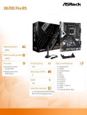 ASRock Płyta główna X670E PRO RS AM5 4DDR5 HDMI/DP M.2 EATX