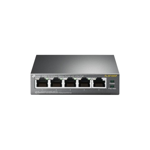 Switch niezarządzalny TP-Link TL-SF1005P 5x10/100 4xPoE 63,5W