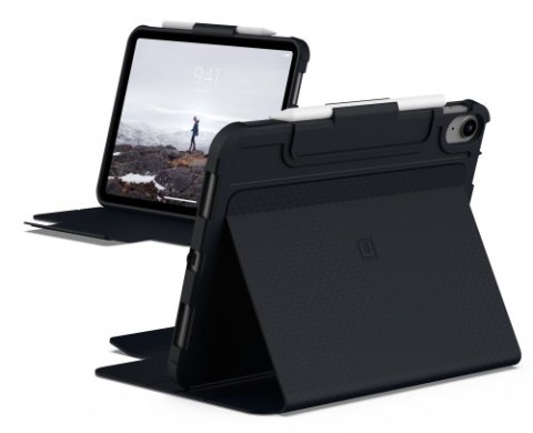UAG Dot [U] - obudowa ochronna z uchwytem do Apple Pencil do iPad 10.9" 10 generacja (black) [go]