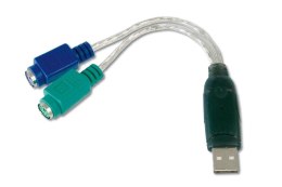 Adapter USB 1.1 DIGITUS DA-70118 2xPS/2