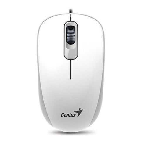 Mysz przewodowa Genius DX-110 White Elegant 1000 DPI