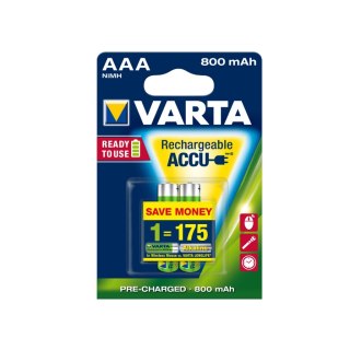 AKUMULATORY VARTA R3 800 mAh RECHARGE ACCU POWER 2szt