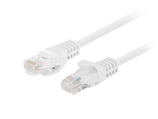 Patchcord Lanberg UTP kat.5e 0,5m biały 10-Pack