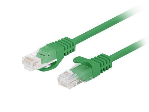 Patchcord Lanberg UTP kat.5e 1m zielony 10-Pack