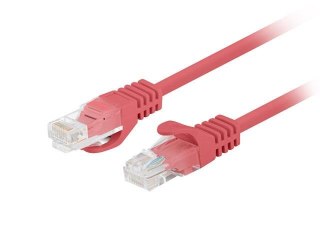 Patchcord Lanberg UTP kat.6 1,5m czerwony 10-Pack