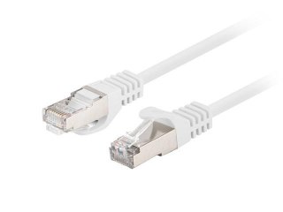 Patchcord Lanberg FTP kat.6 2m biały 10-pack