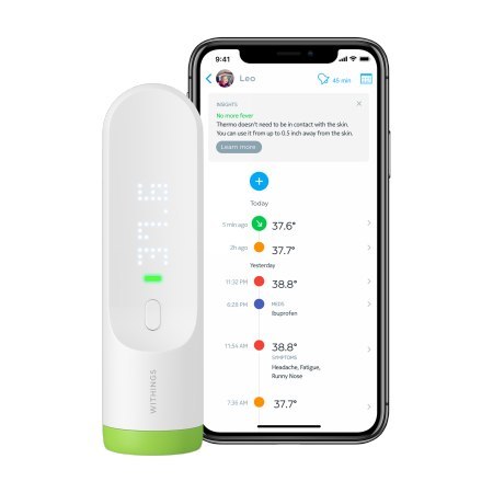 Withings Thermo - termometr z technologią HotSpot Sensor™ Wyrób medyczny