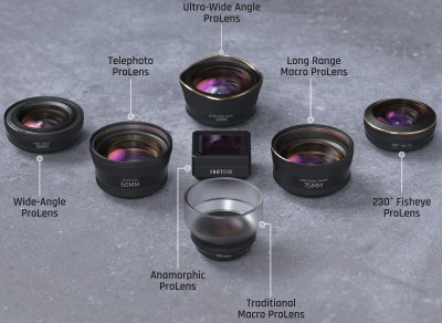 ShifCam Photography ProLens Kit - zestaw obiektywów do fotografii mobilnej (60mm, 18mm)