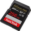 SanDisk Karta pamięci Extreme Pro SDXC 256GB 200/140 MB/s V30 UHS-I