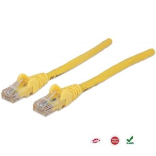 PatchCord 100% miedź Intellinet Cat.6 UTP, 10m, żółty